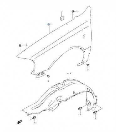 Tapabarro delantero derecho INDIA