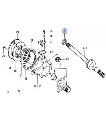 Reten interior eje delantero JAPON