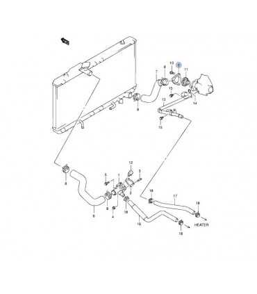 Tapa termostato TAIWAN