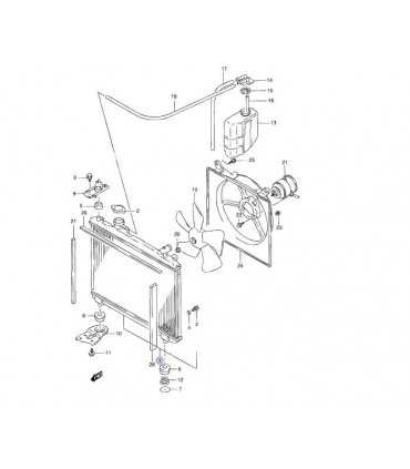 Radiador de motor (automático) TAIWAN
