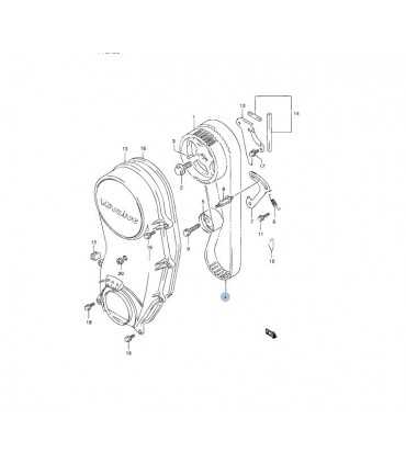 Correa distribución  (97RU25)  JAPON