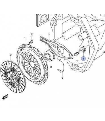 Tope horquilla embrague ORIGINAL