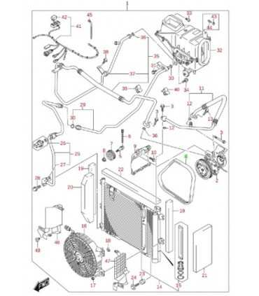 Correa alternador dirección 4PK-954 CHINA