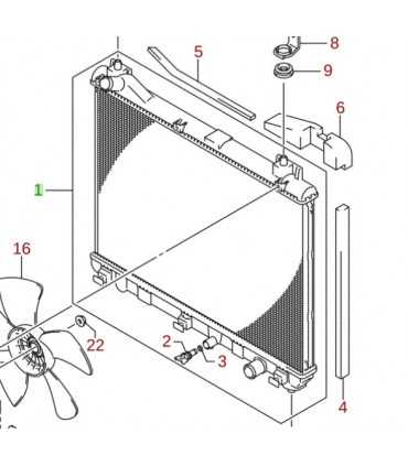 Radiador de motor (mecánico) TAIWAN