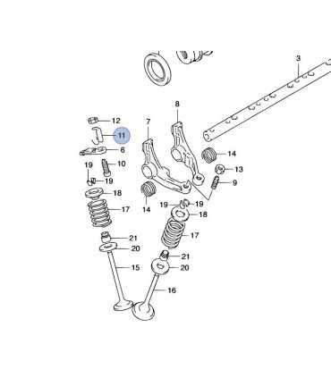Abrazadera seguro balancin ORIGINAL