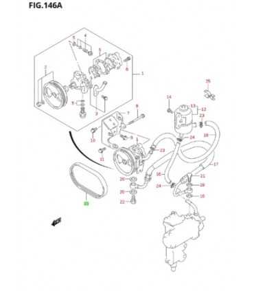 Correa dirección hidráulica 4PK-790 CHINA