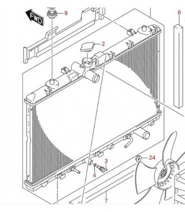 Radiador de motor (SOLO 2.0 mecánico) CHINA