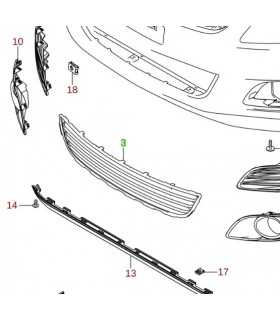 Mascara inferior radiador ORIGINAL