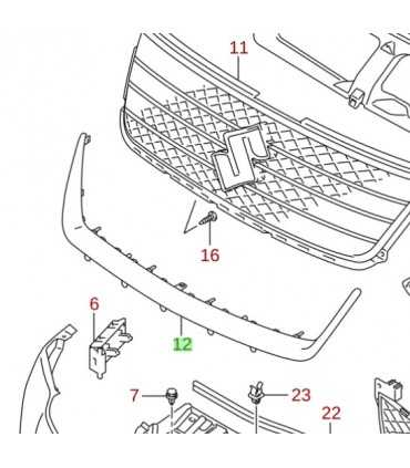 Bisel cromado bajo mascara ORIGINAL