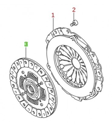 Disco de embrague KOREA