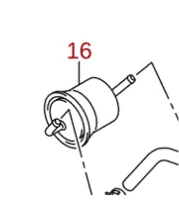 Filtro de bencina INDIA