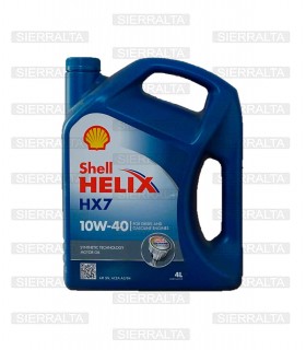 Aceite SHELL HELIX HX7 10W40 Semisintetico