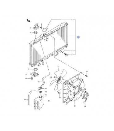 Radiador de motor (mecánico) TAIWAN