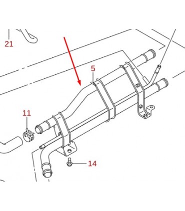 Conjunto tubos de agua NACIONAL