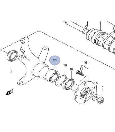 Rodamiento Rueda Delantera JAPON