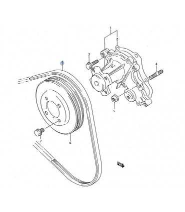 Correa 3PK815 ventilador JAPON